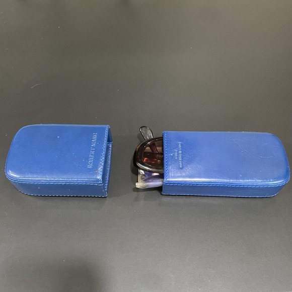 Emporio Armani Eyeglass Frames ‎ Tortoise EA 578-S Made In Italy 140 mm W/Case - Picture 8 of 8